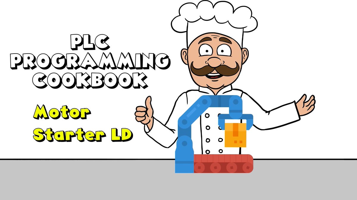 BreenMachineLLC's tweet photo. Ah, the traditional motor starter circuit in ladder logic.  An oldy but goody, and foundational to so many common structures in ladder logic programming.  If you only learn one thing about ladder logic, this is it.

https://t.co/5tGZcuHV8c

#PLC #IndustrialAutomation https://t.co/FfllCeddxA