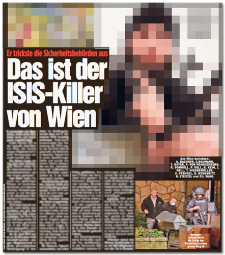 Seit Jahren warnen Wissenschaftler Medien davor, Attentäter durch die Berichterstattung berühmt zu machen. Das könnte Inspiration und Ansporn für Nachahmer sein. Was macht die <a href="/BILD/">BILD</a>-Redaktion? Sie baut dem Attentäter von #Wien ein Denkmal: bildblog.de/125312/bild-ue…