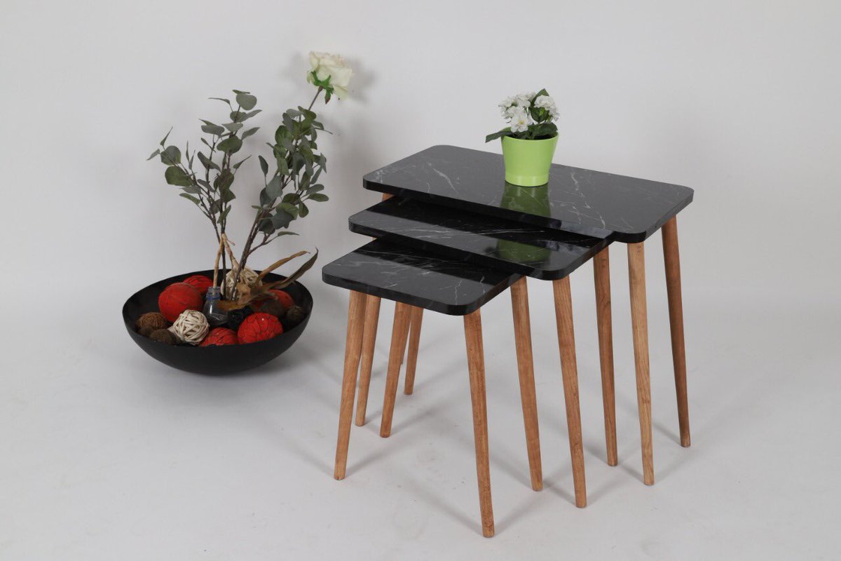 🔴وصل حديثاً.. اطقم طاولات قهوة أنيقة وعملية 😍