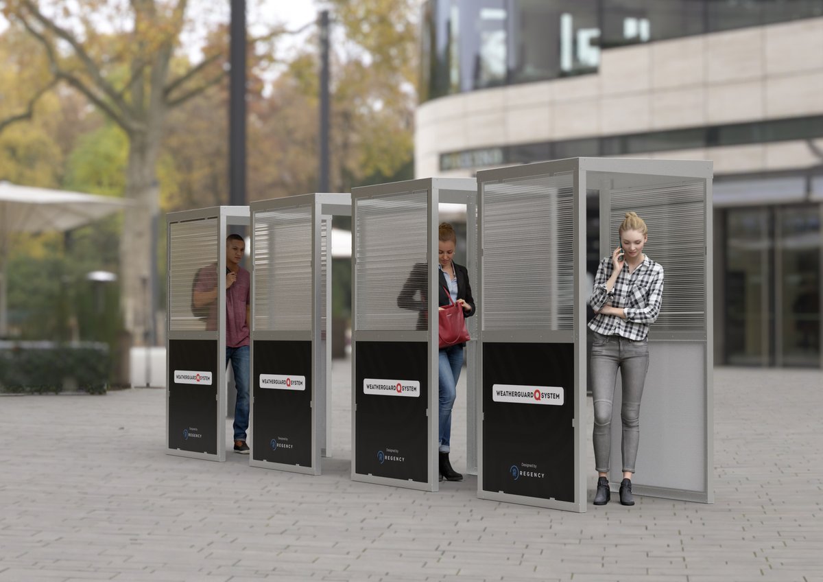 RegencyDesign's tweet image. Don’t let your #customers #patients #parents get caught out in the winter weather whilst queuing and following current #covid procedures. We have developed a new market leader to help keep #consumers safe. Get in touch for more information #retail #journorequest #hospitality #nhs