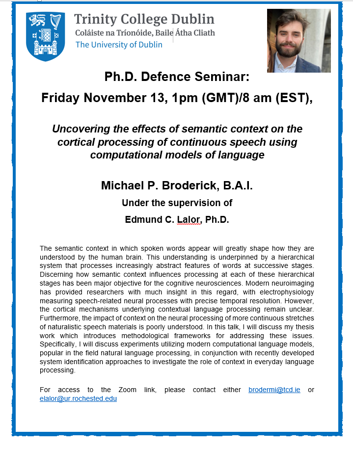 edmundlalor's tweet photo. Want to take your mind off things by looking forward to some interesting science next week? Consider attending @MBroderick8's PhD defence (sic) on zoom! DM me or Michael for the link... https://t.co/wHxGkXuZfq