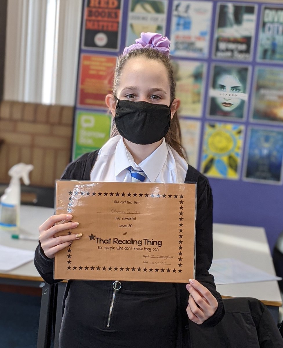 LHSGETSLEARNING's tweet photo. Celebrating Larbert #thatreadingthing Success! Well done.Hard work pays off. #LarbertGETSReading @LarbertHigh @LHS_English @mrkelly_lhs @TRT_Tricia https://t.co/acNWELuFER