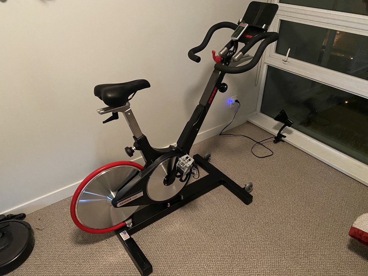 kgagne3's tweet photo. New bike day!!! @KeiserFitness #m3i https://t.co/s7pVpspzt2