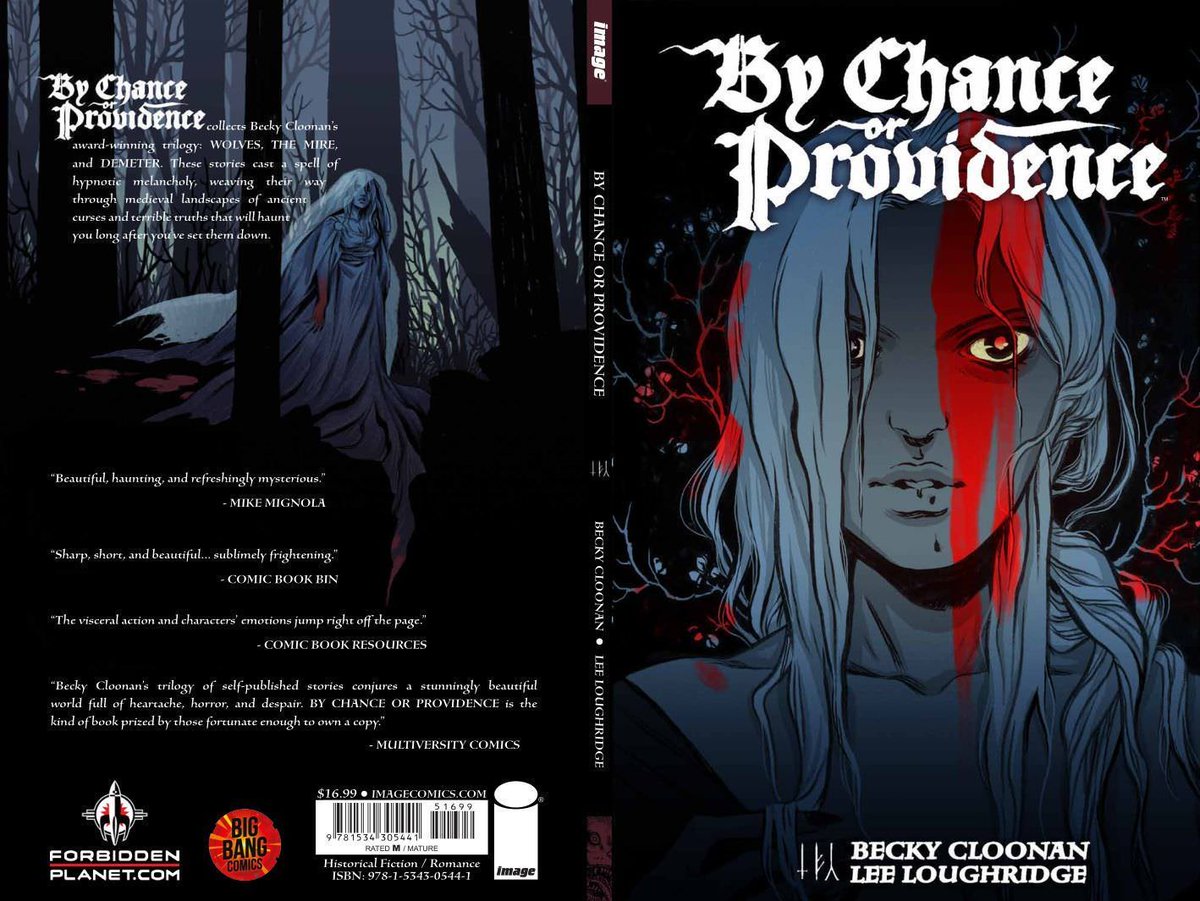 30. BY CHANCE OR PROVIDENCEBy  @beckycloonan,  @leeloughridge and  #RachelDeeringA book that haunts you long after you read it, in the most perfect of ways.Blends fantasy, horror and romance flawlessly.