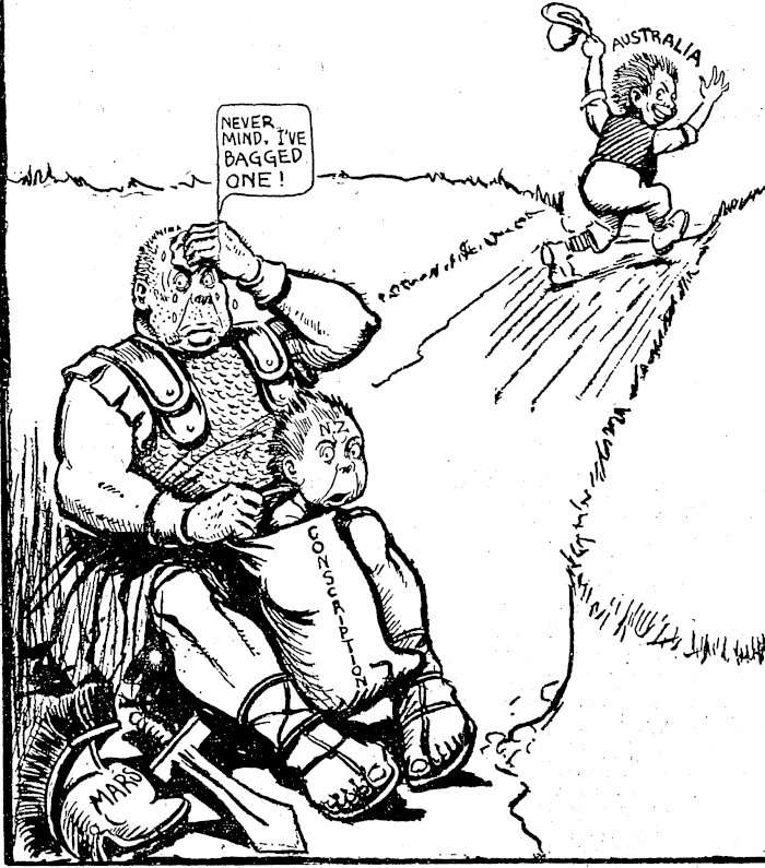 NZ Truth Nov 4 1916

Australia escapes but Mars, God Of War, bags New Zealand

paperspast.natlib.govt.nz/newspapers/NZT…