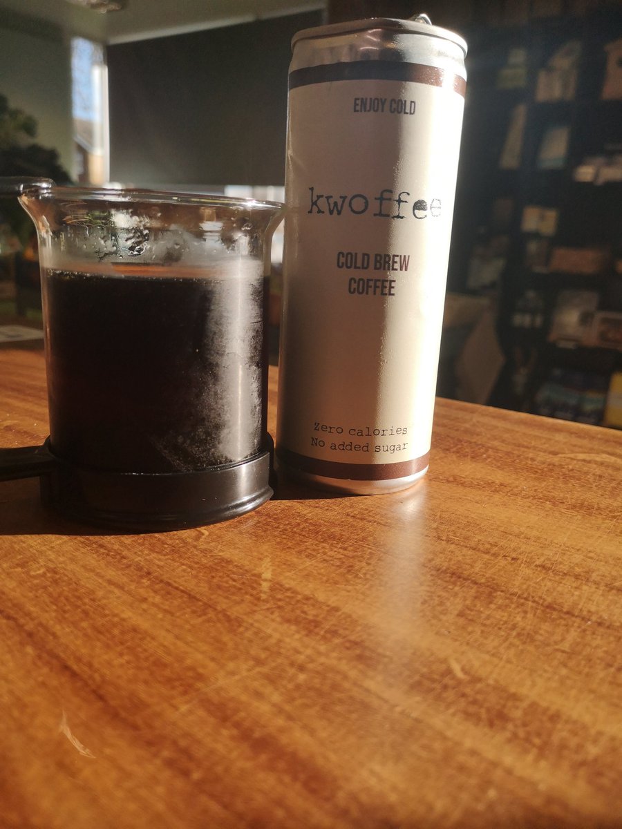 PantryMolly's tweet photo. #kwoffee at the pantry, cold brewed caffinated goodness with better ethics that other coffee-on-the-go providers.
#vegan #woodenhillcoffee #localproducer #smallbusiness #supportsmallbusiness #coffeeathomeโ๏ธ๐ฉ #coffee https://t.co/nSk6JoRO2Q