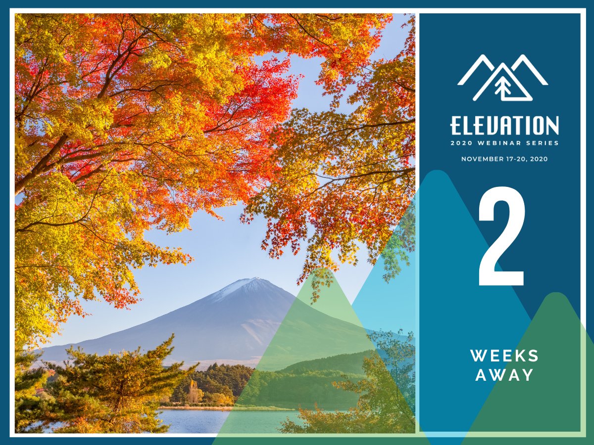 Less than two weeks left to go! Elevate your planning practice at the <a href="/CIP_ICU/">CIP-ICU</a> and <a href="/_PIBC/">PIBC</a> Elevation: 2020 webinar series. Visit the website for info about sessions, speakers, workshops, social events and more! #Plan2Elevate bit.ly/3m9n7GZ