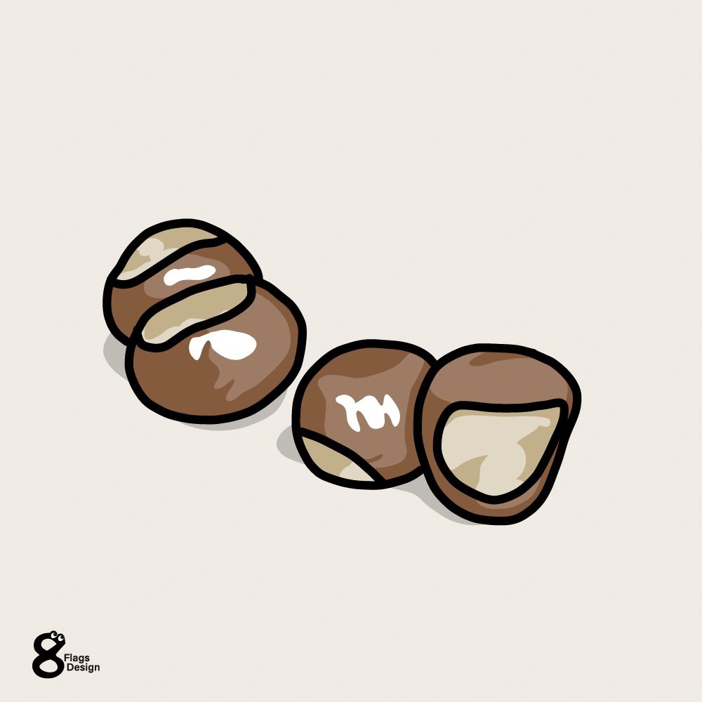 栗イラスト 栗イラスト