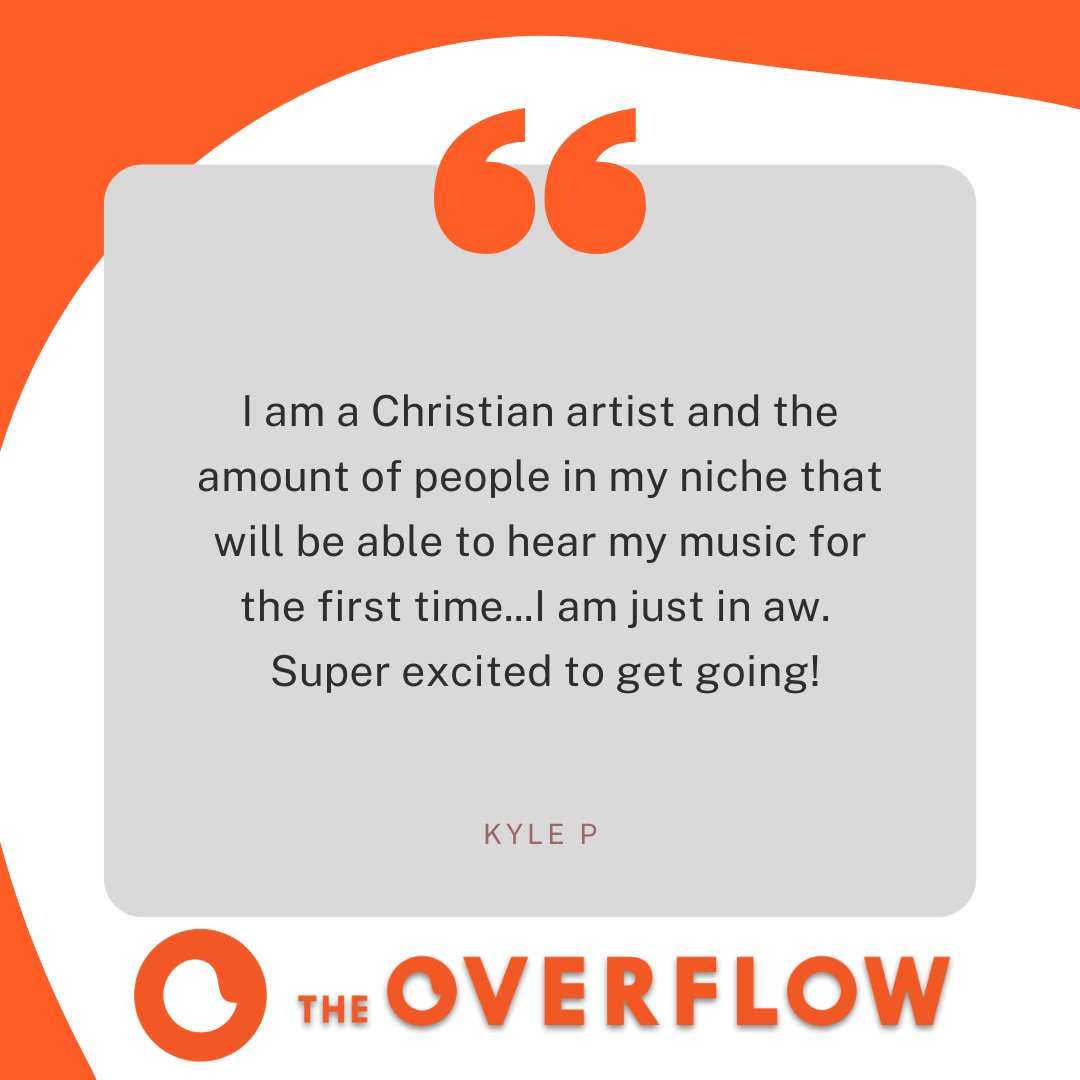 theoverflow's tweet image. Want Christian music listeners who really want what you have to say?  We are providing a FREE Christian streaming app that only plays Life Giving, Family Friendly Christian Music.  All at your finger tips.  #theoverflow #theoverflowapp #christianmusic #jesus #worship #rap #hi ...