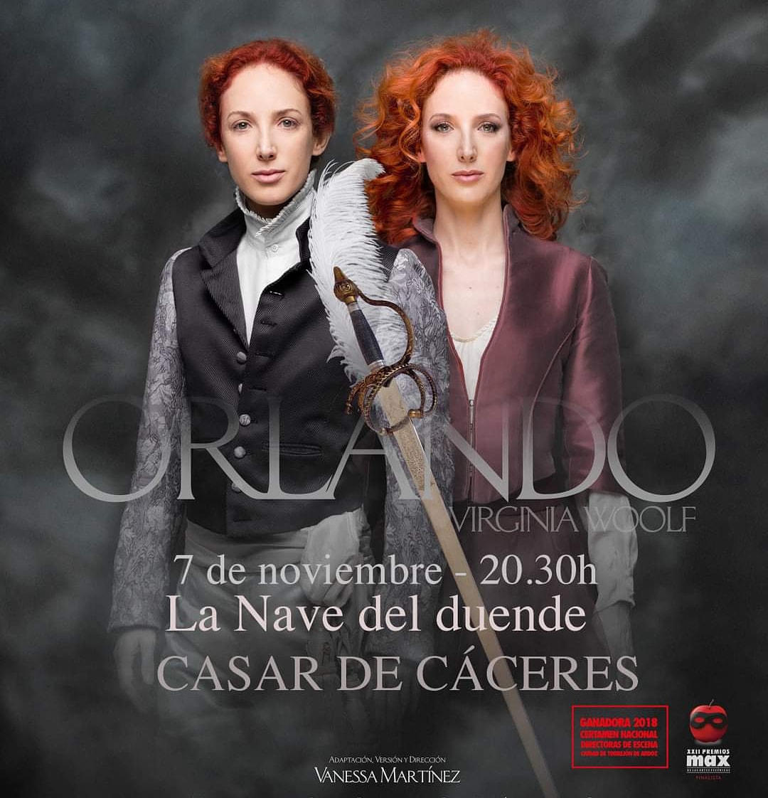 Este sábado #ORLANDO de #VirginiaWoolf en <a href="/lanavedelduende/">La Nave del Duende</a> porque la Cultura es segura y necesaria
#CulturaSegura #Extremadura
