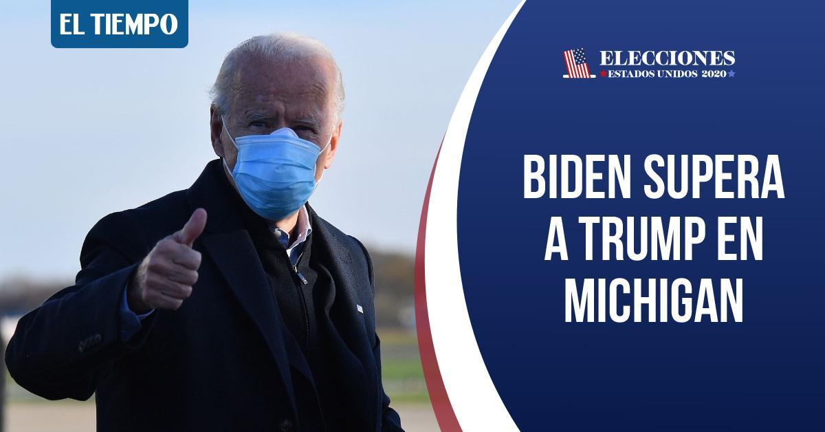 🚨 Joe Biden supera a Donald Trump en Michigan, estado clave en las #Elecciones2020 ► bit.ly/32fGAhI