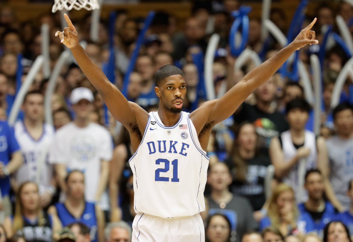 Good morning Duke Nation! Only 21 days left until Duke basketball is BACK!! Shoutout to everyone who has worn 21, including <a href="/JayBilas/">Jay Bilas</a> <a href="/HurtMatthew/">Matthew Hurt</a> <a href="/robert_brickey/">Robert Brickey</a> <a href="/AmileJefferson/">Amile Jefferson</a>