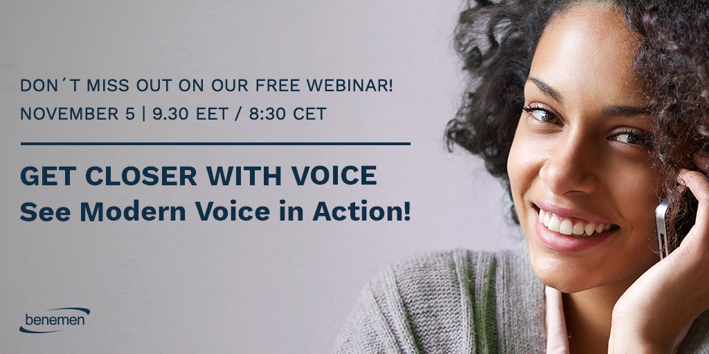 EnreachENT's tweet photo. Don't miss out the opportunity to learn how to make most out of #VOICE and #WORDS to 
💰boost sales
💖improve #cx
🔥 increase productivity 
Register now for the opening session of our webinar series starting 5th November at 9.30 EET! https://t.co/zeN4iW4vol
#ModernTalking https://t.co/Fdnx0gcmsr