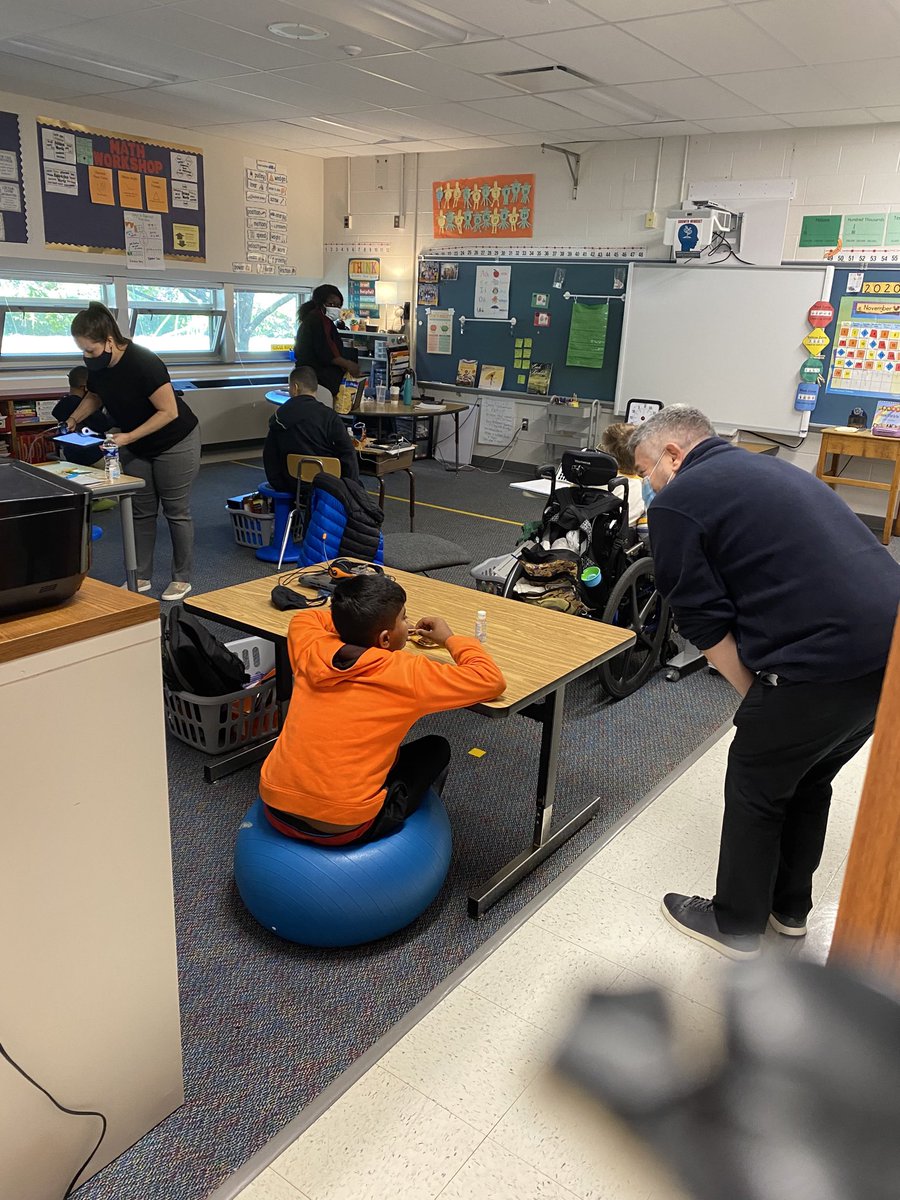 Mr. Ramirez w/ students
