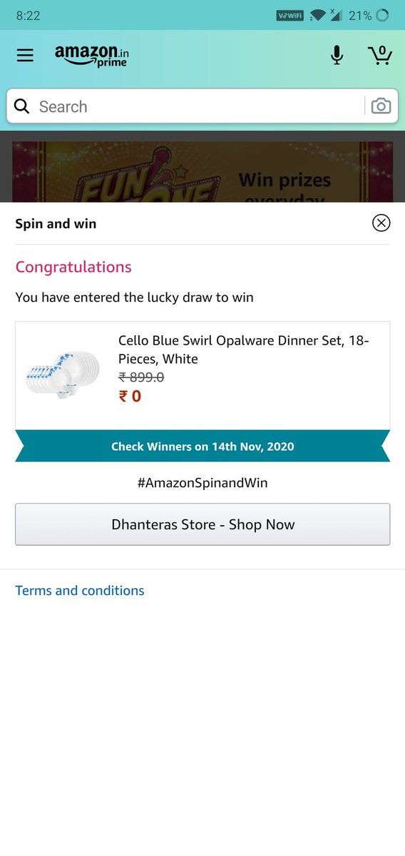 KYerabati's tweet photo. #AmazonSpinandWin https://t.co/eYadKsaaes
