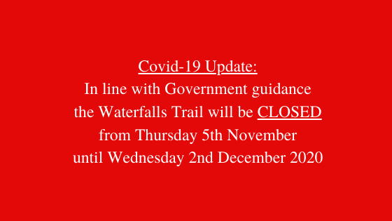 The Waterfalls Trail will be CLOSED from tomorrow in line with Government guidance. ingletonwaterfallstrail.co.uk #ingleton #yorkshire #yorkshiredales