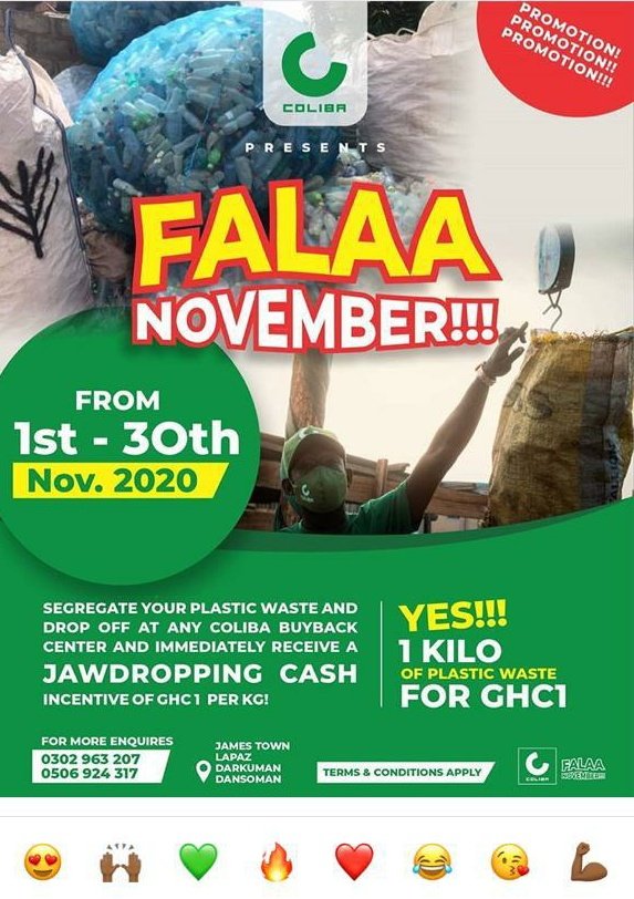 pips_leader's tweet photo. My leaders segregate your plastic waste and drop it off at any @ColibaG buyback centre. 

Prince of Peace Catholic Church (Kwashieman) is doing well with plastic segregation right after use
#FalaaNovember
@ColibaG
@princeagbata
@miracle_naza https://t.co/Uih7ksotC6