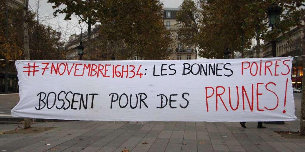 Le_NouvelObs's tweet photo. Nous sommes le 4 novembre. À partir de 16h16, les femmes travailleront "gratuitement" jusqu'à la fin de l'année, en raison des inégalités salariales.

Les Françaises perdent ainsi l'équivalent de 39,2 jours ouvrés de travail rémunéré.

#4Novembre16h16 https://t.co/RO8omdRjLS https://t.co/uunCgjoZO1