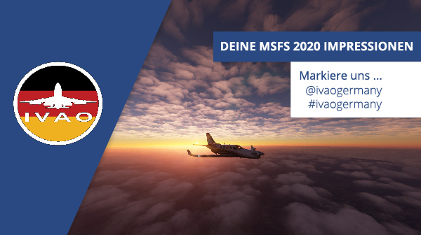 IVAOGermany's tweet photo. Teile mit uns deine MSFS2020 Impressionen😍Makiere uns unter deinem Bild mit @ivaogermany und #ivaogermany. Wir freuen uns auf eure Bilder 😍🥰😏 https://t.co/2R4EtHC5Q3
