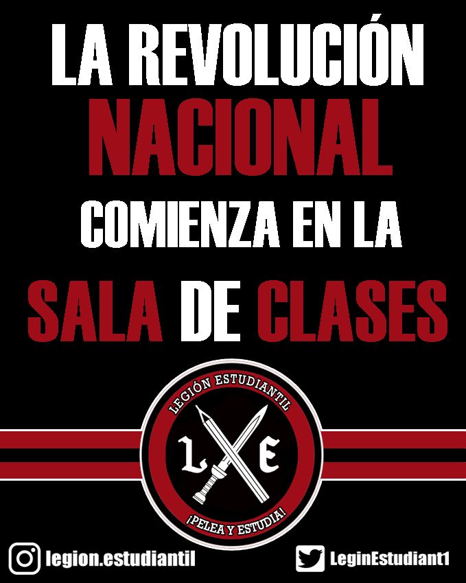 Leg_Estudiantil's tweet photo. En nuestras manos está construir el Chile del mañana

#peleayestudia #legionestudiantil 
#estudianteschilenos #chile #jovenes #VivaChile https://t.co/1BshpTCSLX