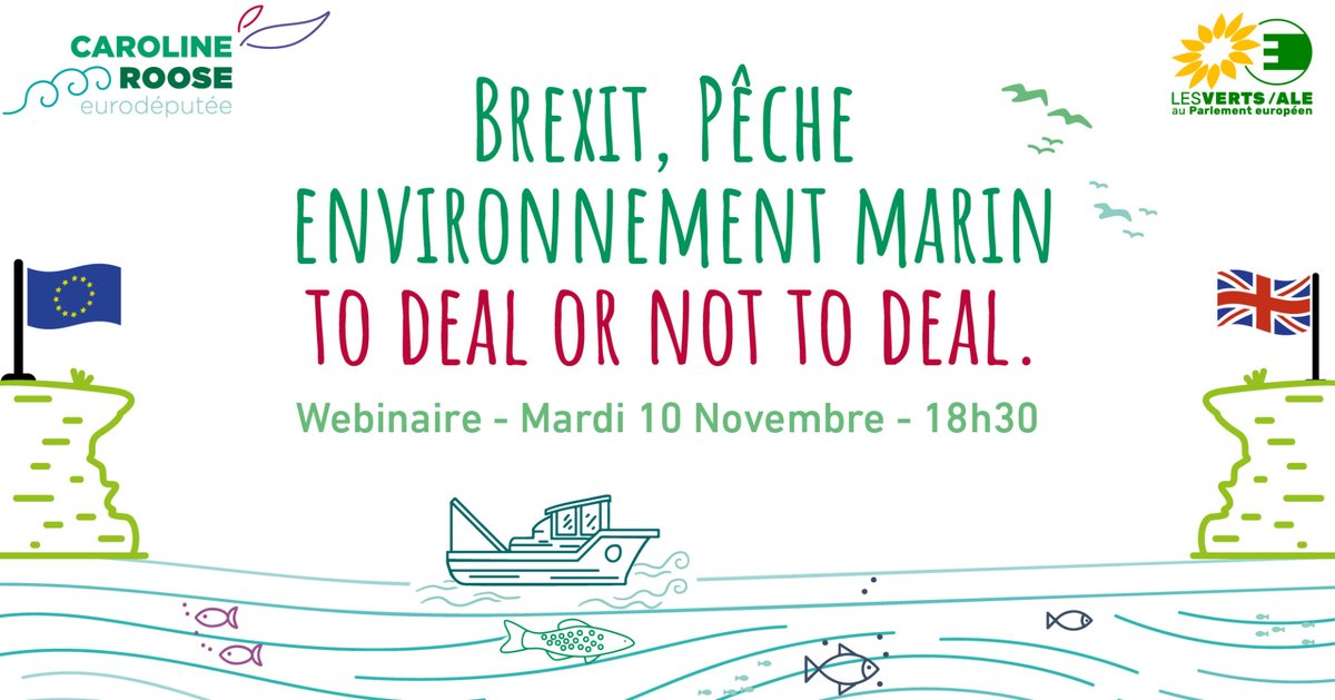 CarolineRooseEU's tweet photo. On November 10, 2020, 6:30 pm (CET) I will organise a #webinar on #Brexit 🇬🇧🇪🇺, #fisheries and the marine #environment 🐟🐟. Live translation (Fr/Engl). Register now ➡️ https://t.co/uPV0l0yeQ9 : @JustineGuiny (@BirdLifeEurope) @PintoStephane1 S.Denman(@ClientEarth)  @ph_lamberts https://t.co/hU8n4VKC0Y