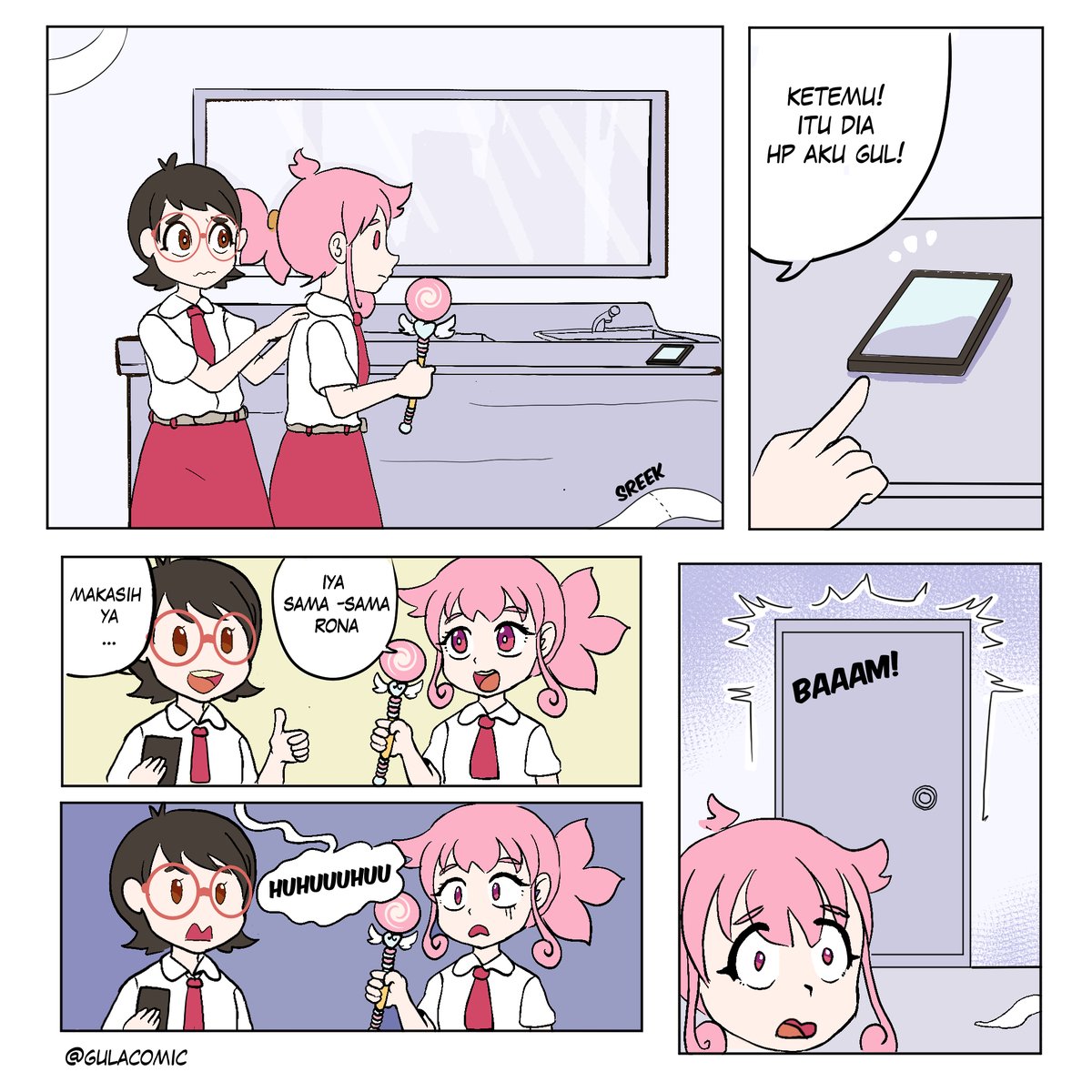 gulacomic's tweet photo. Lanjutan komik kemarin...rona takut ke Wc :'( #gulacomic https://t.co/fN2eiESgOQ