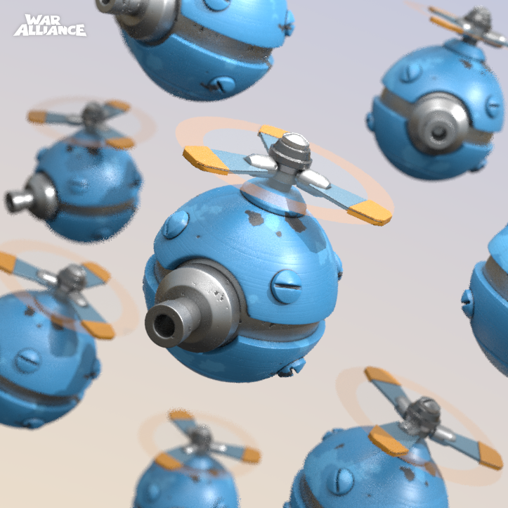 WarAllianceGame's tweet photo. The #Swarm was blue at one point. Which color do you prefer? #YellowVSBlue ๐ค https://t.co/6cWTYnvYaL