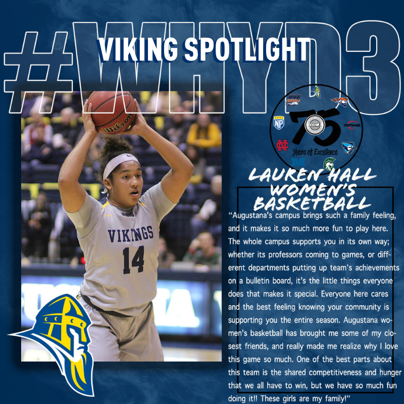 augieathletics's tweet photo. Lauren Hall and Daniel Carr are the Augustana representatives for #whyd3wednesday @CCIW_Athletics @Augustana_IL @AugustanaWBBall @Augie_MBB @TJ_DA @Skubie3Mageza @JoeyDonia @CeliaPalermo @MattRandazzo @kuff_sports @jaykidwellwhbf @DustinLNolan @DanPearson5 https://t.co/NuXuY7WDFA