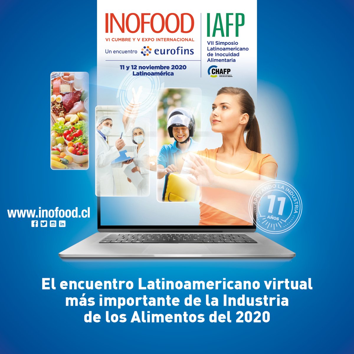 _CREAS_'s tweet photo. ¡CREAS en @INOFOOD_IAFP! 🎉 Encuéntranos en el pabellón PERLA, además de disfrutar de la participación de nuestra directora, María Elvira Zúñiga, en la sesión paralela 6, sobre Innovación y tendencias en alimentos.
📌 Inscríbete en https://t.co/fnc3KU8T8h #INOFOOD #IAFP #CHAFP https://t.co/fXELxKipbC
