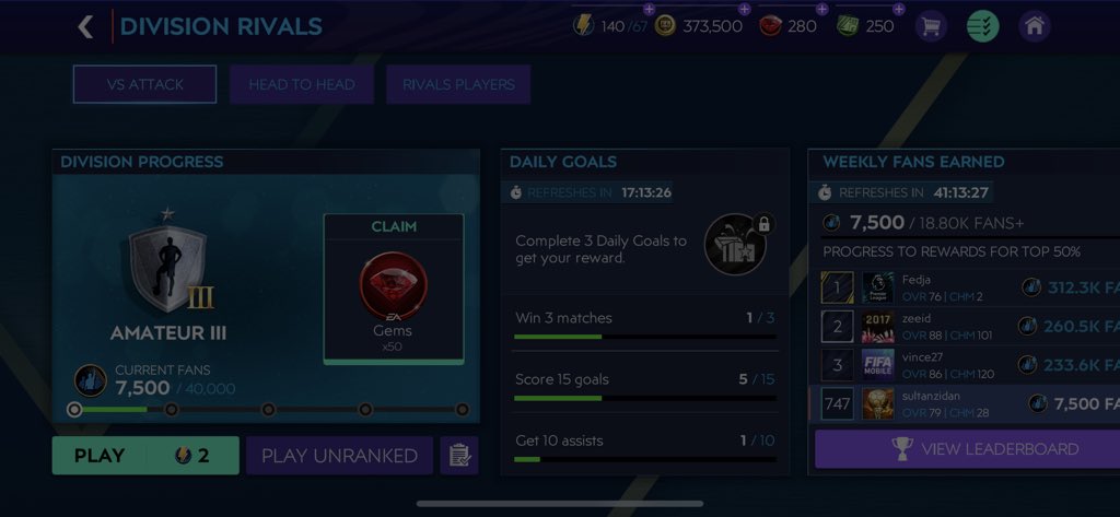 AhmedSaeed244's tweet photo. @bg_madhavan @mysterious_kazi @EAFIFAMOBILE @EAHelp @FIFAMobileDev From yesterday I can’t play in division https://t.co/d3NlOmcCXq