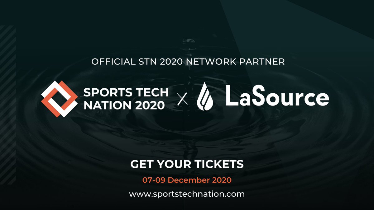 STNSummit's tweet photo. Looking to gain leverage in the European sports startup world? We've got LaSource for you! Colosseum is proud to partner with LaSource to produce the #STNSummit2020! Tickets at https://t.co/6hWwnNRc3b

#sportstechnation #sportstech #sportsinnovation #onlineevents #startups #sport https://t.co/IyaZjxoubV