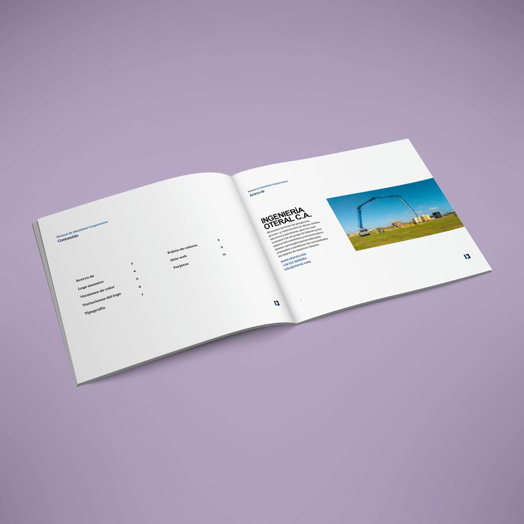 OreonDigital's tweet photo. Un Manual de Identidad Corporativo es un documento que recoge los principales elementos gráficos de la marca para explicar cómo aplicarlos tanto en el medio online como offline.

Cliente: @ingenieria_oteral 
Proyecto: #ManualdeIdentidad

 #Marca #Logo #OreónDigital #Ingenieria https://t.co/yfcvOSmus4