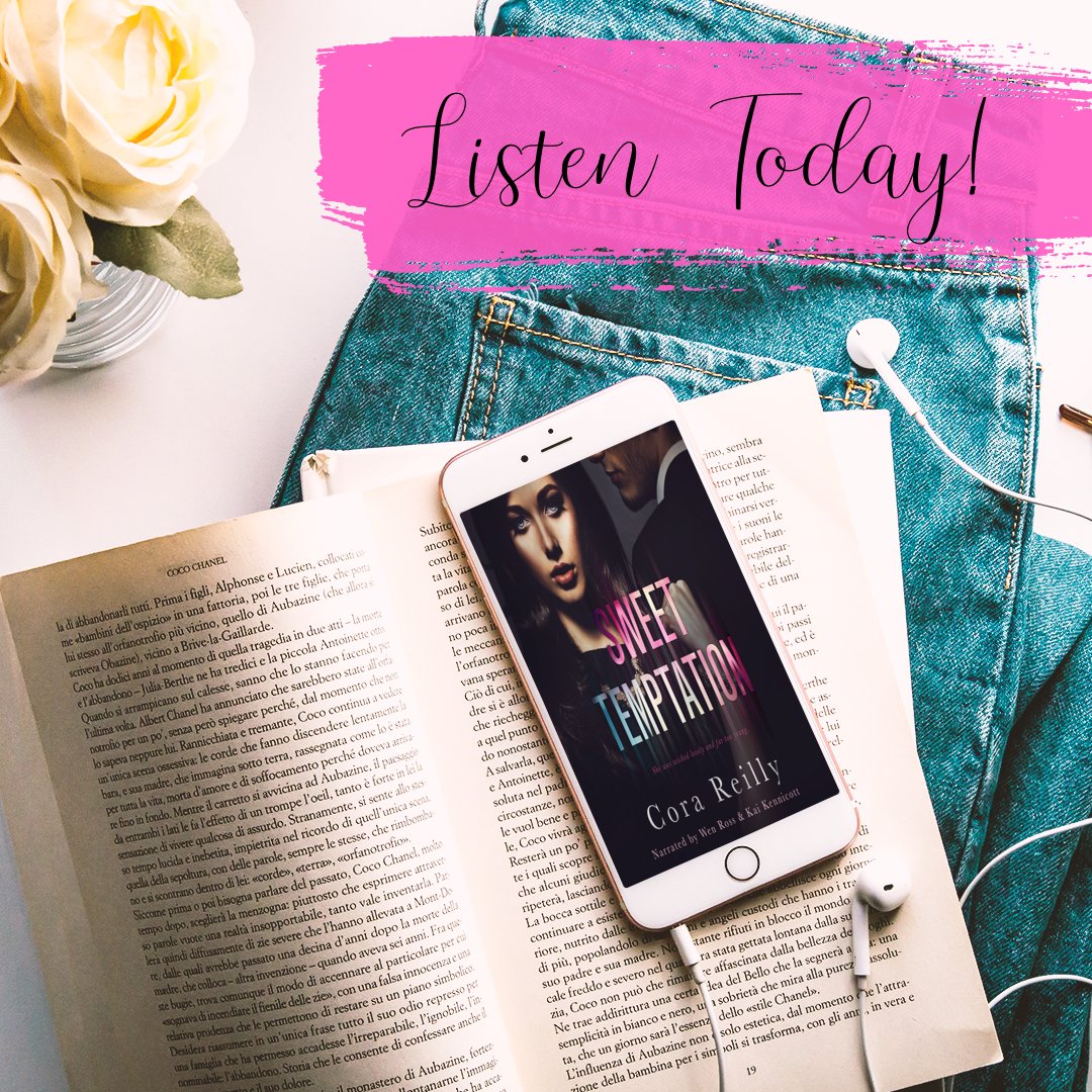 == NOW ON AUDIO ==
Sweet Temptation by <a href="/CoraReillyBooks/">Cora Reilly</a>
Narrated by ~ <a href="/audiowenross/">Wen Ross</a>, @Kaikenni
#Kobo: bit.ly/3jF0ecJ 
#GooglePlay: bit.ly/32Zq9FC 
#NookAudio: bit.ly/3mxpweQ 
#AppleBooks: apple.co/2HI343K 
#HostedBy <a href="/TheNextStepPR/">The Next Step PR</a>