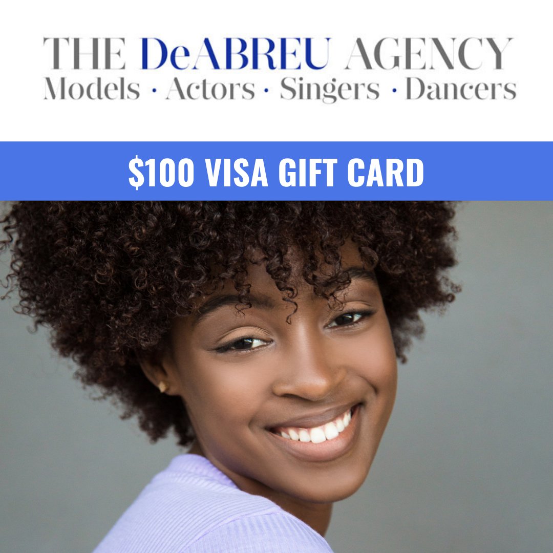 DeAbreuModeling's tweet photo. @katebro16363856  Hi kate!  Thanks for following us!  You can now Enter to Win a $100 VISA Gift Card- The DeAbreu Agency  https://t.co/H8A03bitdf https://t.co/s0atpm0H15