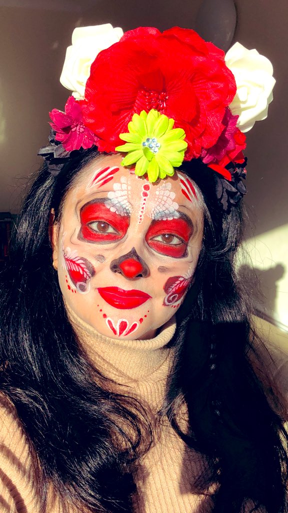 #dayofthedeadmakeupartist  #Diasdelamertous #sugarskullmakeup  #catrinamakeup @TheFriaryCentre <a href="/FestivalPlace/">Festival Place</a> <a href="/westfieldlondon/">Westfield London</a> <a href="/FamiliesSWLon/">Families South West</a> <a href="/westfieldstrat/">Westfield Stratford City</a> <a href="/southbankcentre/">Southbank Centre</a>