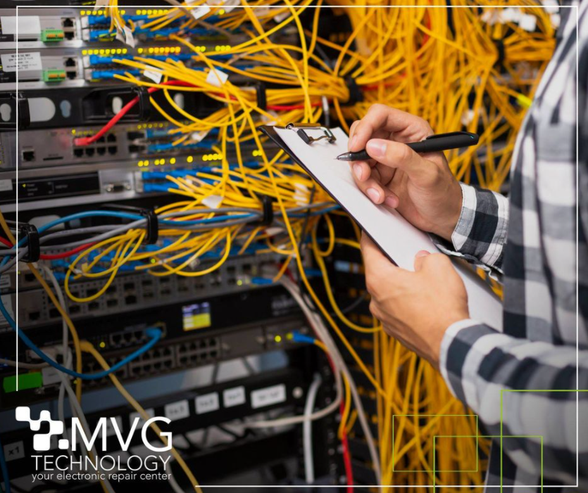 MVGTechnology's tweet image. Without a good rack cable management solution, all of the network cables in the rack look like spaghetti. Contact us today and let the #MVGTechTeam organize your server!
#ITServices