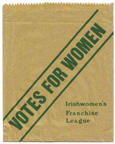 PatrickHawe's tweet photo. Irish Women's Franchise League founded #OTD November, 1908.
“We had colours (orange and green), a Votes for Women badge, slogans; we made use with feminine ingenuity of many good publicity devices and stunts"
~ Hanna Sheehy Skeffington
#IWFL https://t.co/hq0ELABSGB