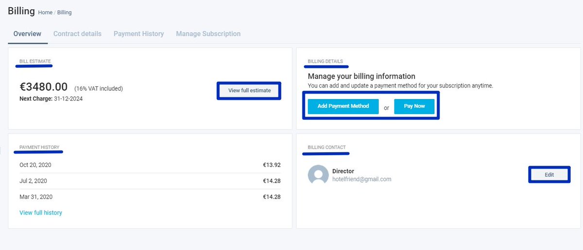 HotelFriendAG's tweet photo. With the Billing module, the process of tracking and controlling your payments becomes much easier and faster. Use all features of the HotelFriend software to your advantage.
https://t.co/IV37LgkLsL
#billing #optimization #payments #management #hotelsoftware #hotelsystem https://t.co/EI0RhLzaAd