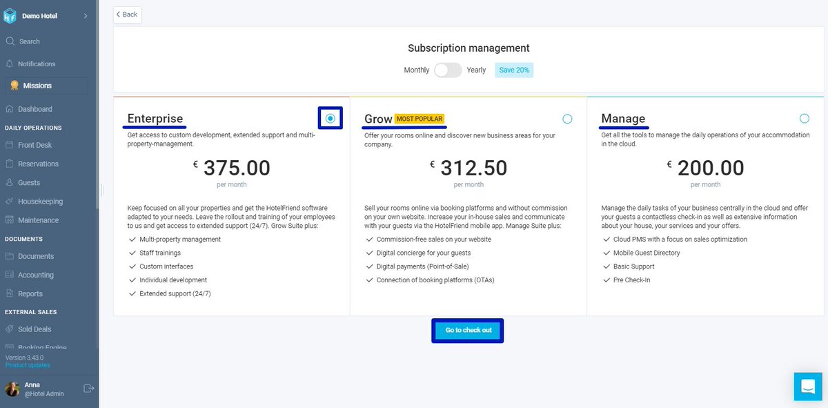 HotelFriendAG's tweet photo. With the Billing module, the process of tracking and controlling your payments becomes much easier and faster. Use all features of the HotelFriend software to your advantage.
https://t.co/IV37LgkLsL
#billing #optimization #payments #management #hotelsoftware #hotelsystem https://t.co/EI0RhLzaAd