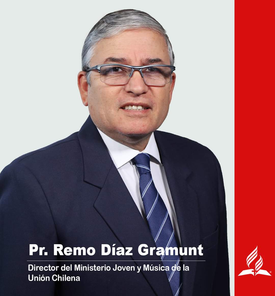 iasdchile's tweet photo. El pastor Remo Diaz fue nombrado como Director del Ministerio Joven y Música de la Unión Chilena. Además, continuará dirigiendo los departamentos de Comunicación, Conquistadores y Aventureros.
¡Dios lo guíe siempre!🙏
#IASDChile
@praldomunoz @pr_campitelli https://t.co/C9aSEpjIxd