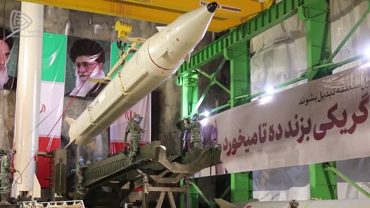 "If they fire one, they will be hit by ten!" Khamenei's famous quote which has become a bit of a slogan of the IRGC's missile force.