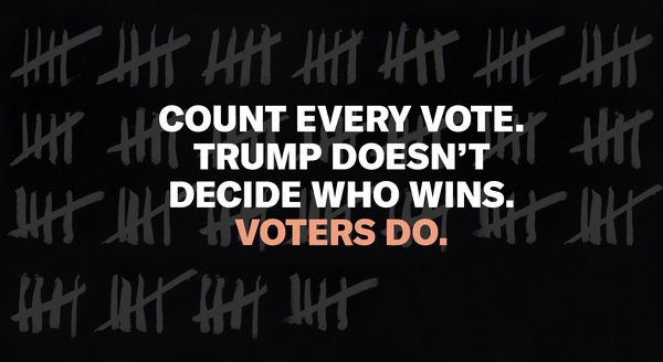 PodSaveAmerica's tweet image. We are counting every ballot. We got this.