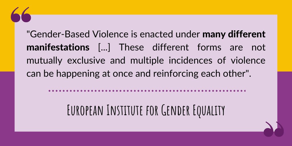 ENDFGM_Network's tweet image. The Istanbul Convention says that GBV can take four main forms: 
👉 Physical violence
👉 Sexual violence
👉 Psychological violence
👉 Economic violence

All of these forms cause harm, pain and trauma.