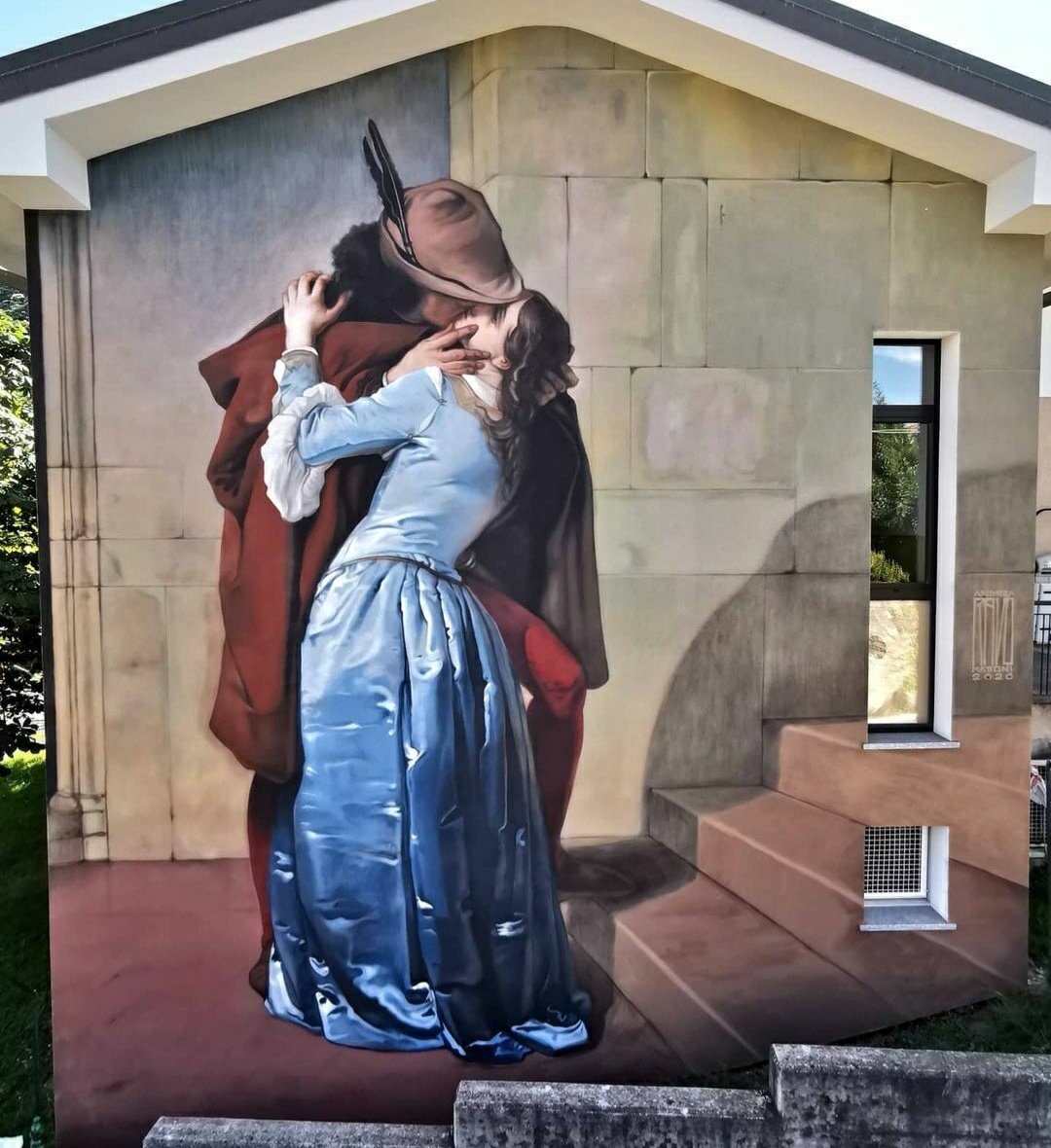 MolinaStreetArt's tweet photo. 'Il bacio' by Italian Andrea Ravo Mattoni in Comabbio, Italy (2020)
#andrearavomattoni #comabbio #francescohayez #wallpainting #streetart #lamolinastreetart
📷 via Insta artist | https://t.co/UIuaQVSmxh https://t.co/9Rn8QhVG2v