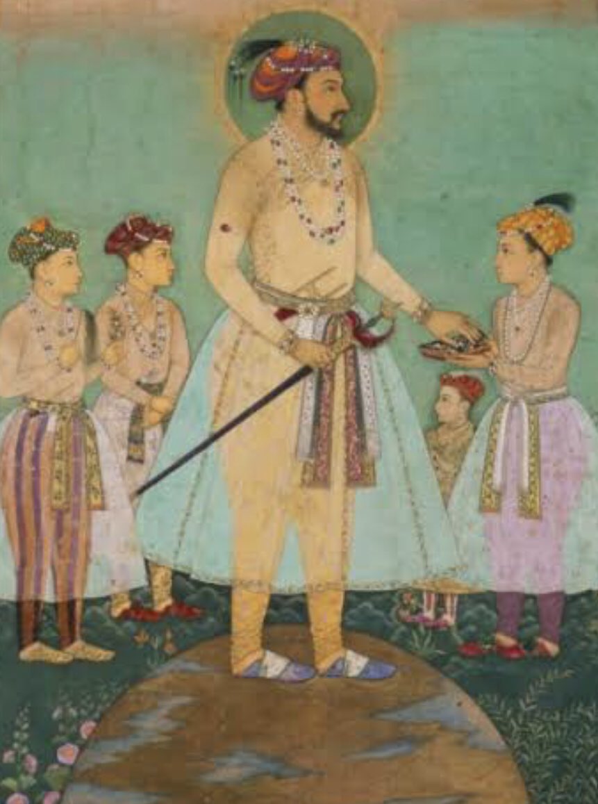 The 6th Mughal Emperor Aurangzēb “Alamgīr” was born on this day in 1618 in the province of Gujarat.At the time of his birth his father, the Emperor Shah Jehan ruled over the  #Mughal Empire and  #Aurangzeb was his third son, his elder brothers being Dara Shikoh and Shuja.