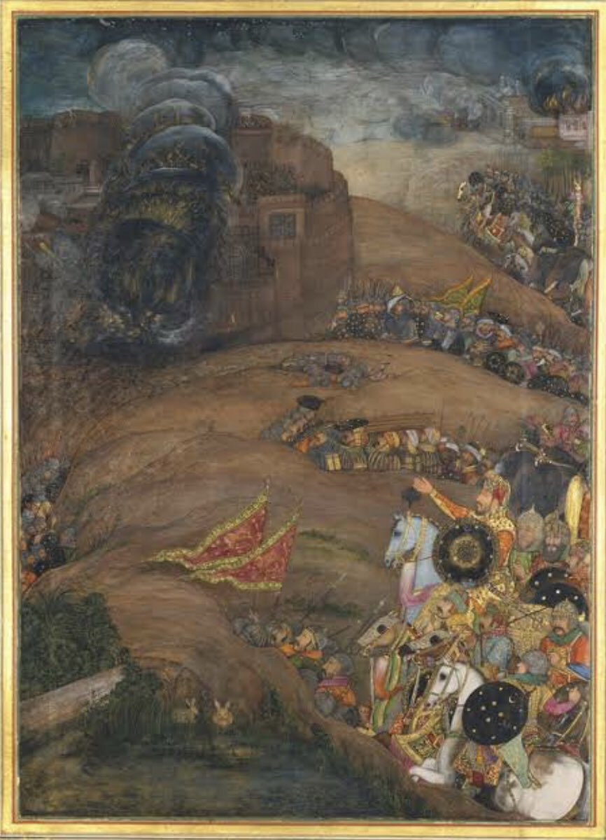 Throughout his youth Aurangzeb found himself despatched to the furthest, most tumultuous frontiers of the empire such as Qandahar and the Deccan.While Dara plotted the succession at court, Aurangzeb endeared himself to his soldiers, through shared experiences in the battlefield.