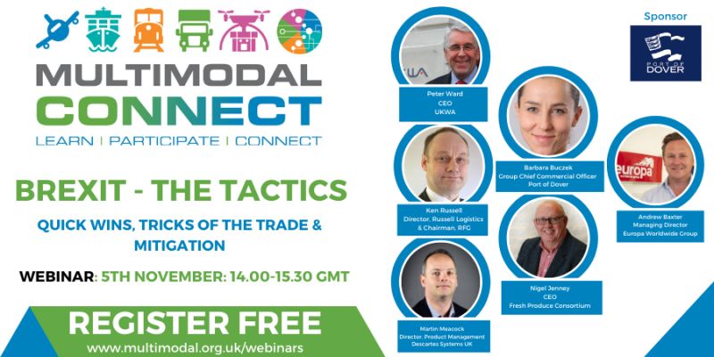 TOMORROW 2️⃣pm GMT join Multimodal Connect expert panel for BREXIT - The Tactics webinar - register early, take advantage of networking on our Swapcard platform 
bit.ly/2IRTjQP 

@UKWarehouse <a href="/DescartesSG_UK/">Descartes Systems UK</a> <a href="/EuropaWorldwide/">Europa Worldwide</a> <a href="/Port_of_Dover/">Port of Dover</a> <a href="/fpcfreshtalk/">Fresh Produce Consortium (FPC)</a> <a href="/RailFreightUK/">Rail Freight Group (RFG)</a>