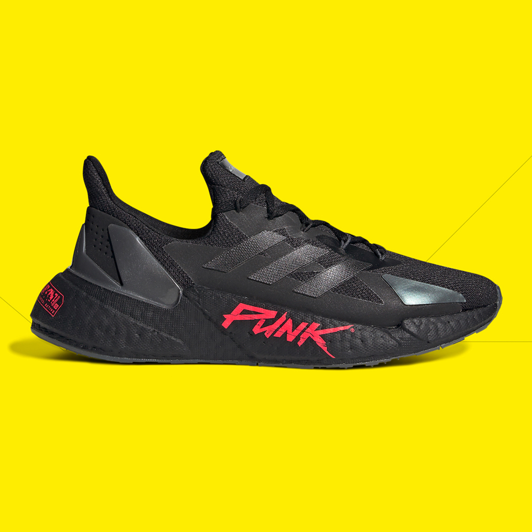 HYPEBEAST's tweet image. #adidas has prepped the x9000 'Cyberpunk 2077' pack in anticipation of the game's release. 
Photo: adidas

Release info: hypb.st/xqgce