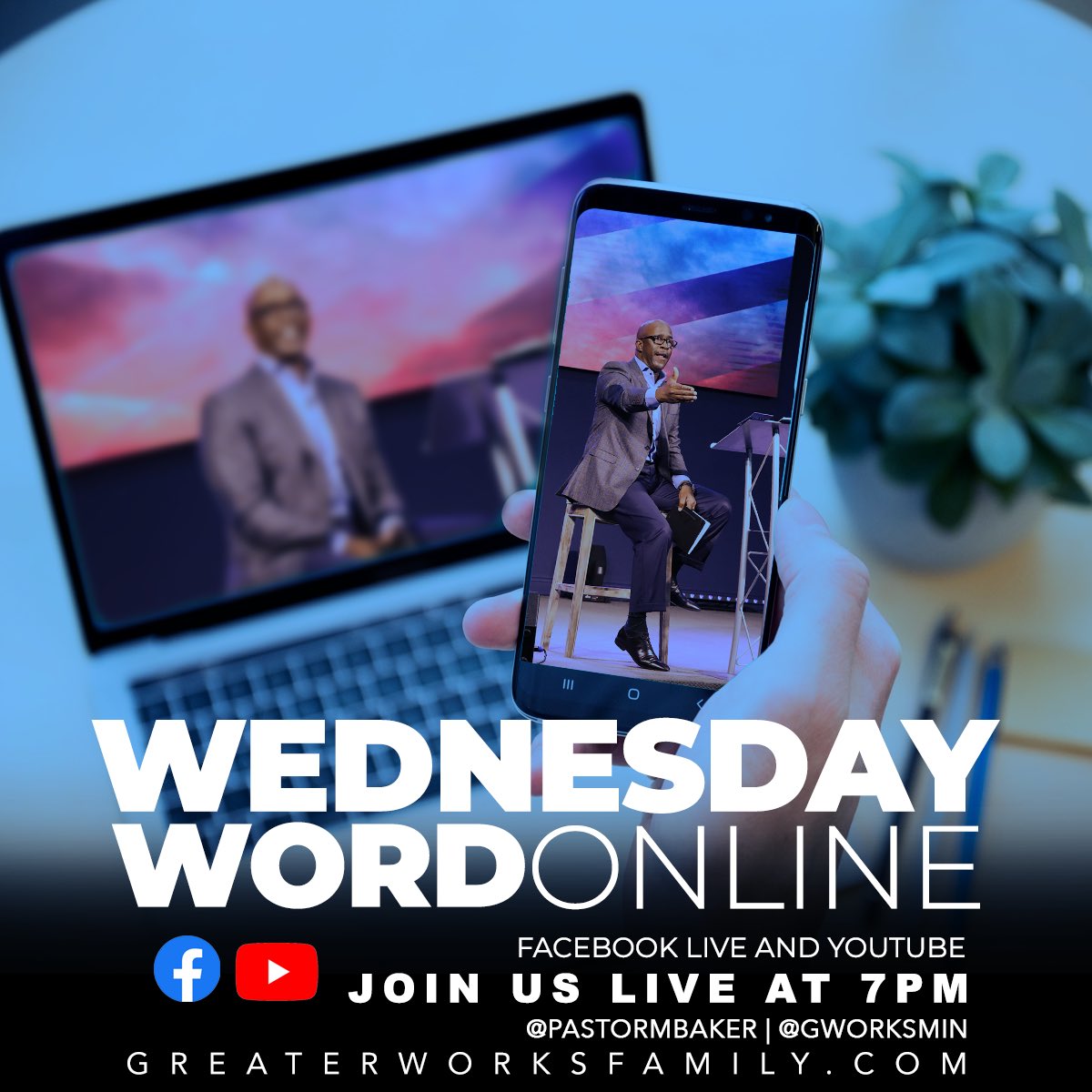 Pastor Mark Baker tweet media