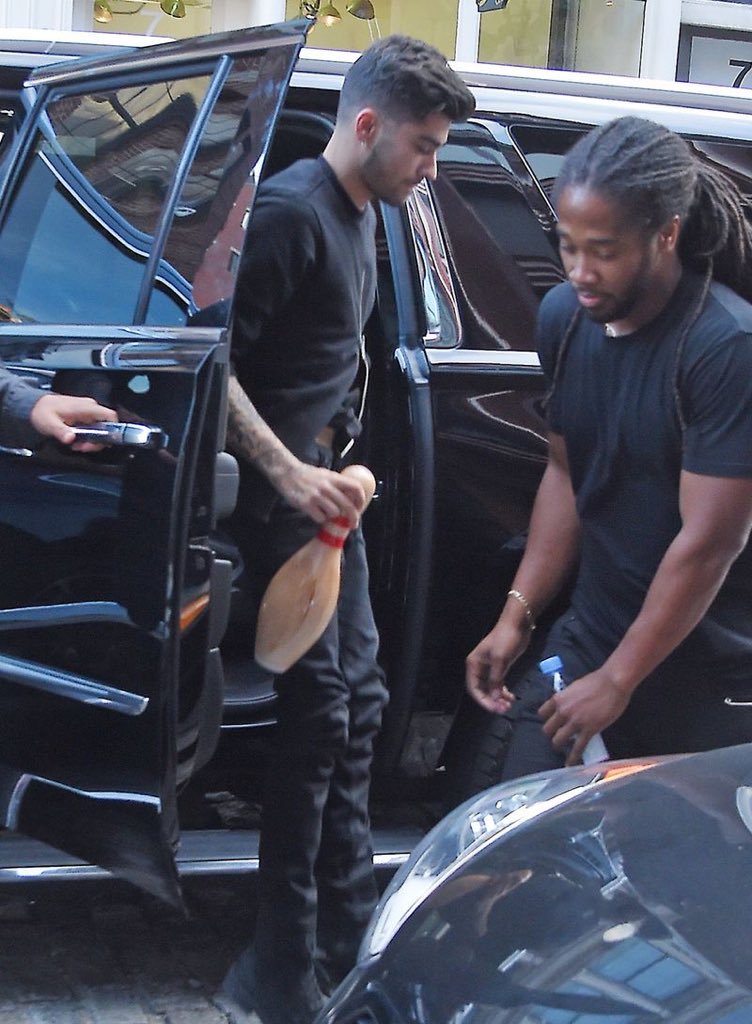 holding on to griff again,,they also went bowling together